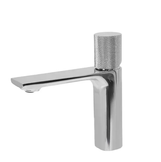 TIMELYSS Single Hole lavatory faucet - F11127X Knurled Version