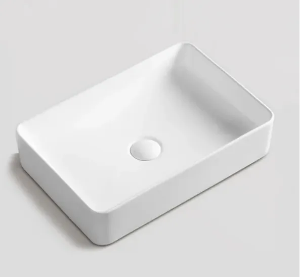 Ceramic square vessel sink - VSK507MW