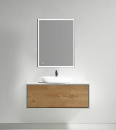 Modern Wall mount Vanities Single drawer - WV0811WD