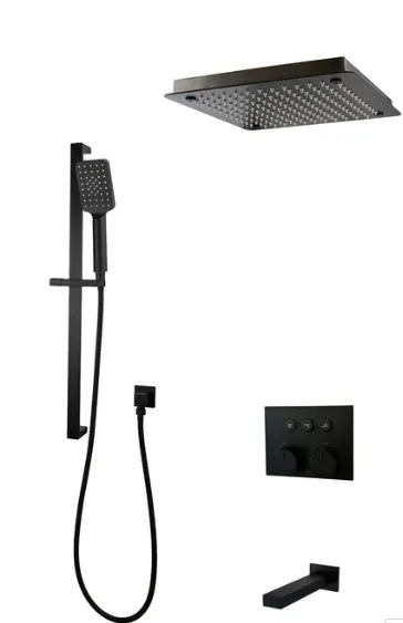 DIAMOND Push-button Three Way Thermostatic System - Kit 1