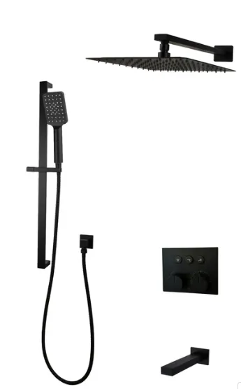 DIAMOND Push-button Three Way Thermostatic System - Kit 1