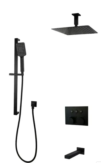 DIAMOND Push-button Three Way Thermostatic System - Kit 1