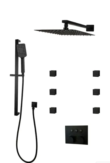 DIAMOND Push-button Three Way Thermostatic System - Kit 2