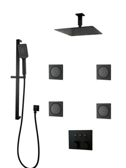 DIAMOND Push-button Three Way Thermostatic System - Kit 3